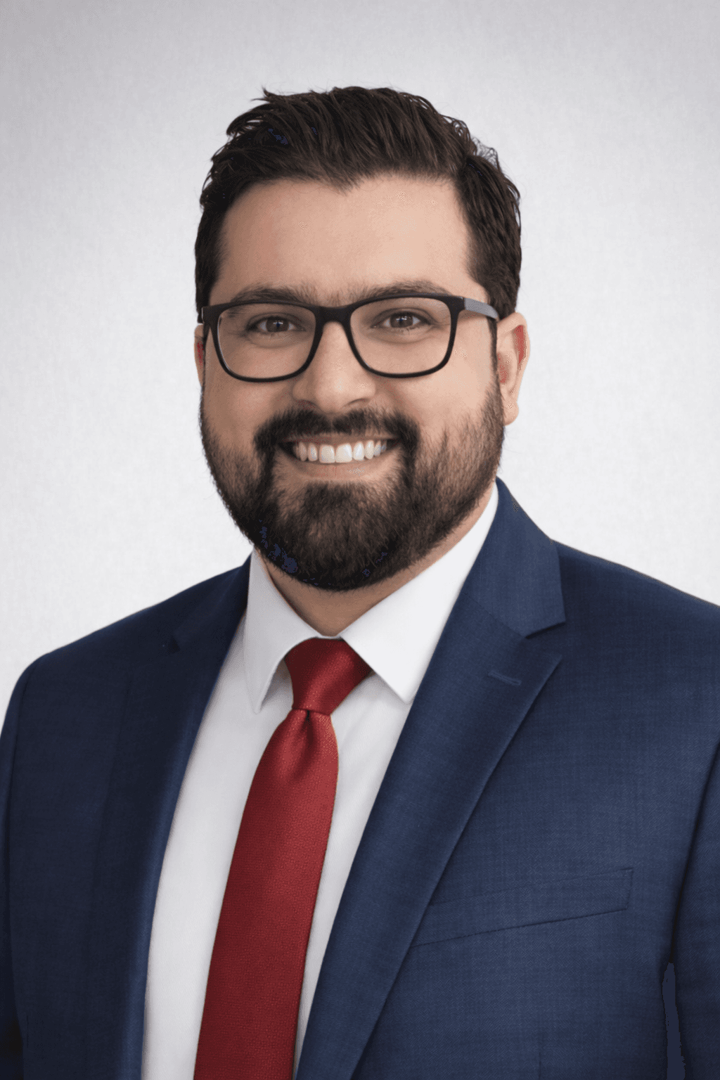 Portrait of the Treasurer professional and smiling